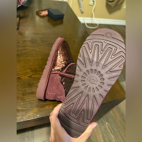 UGG Classic Ultra Mini Mirror Ball in wild grape - Picture 12 of 15